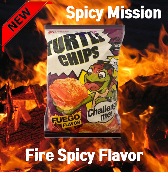 Orion Turtle Chips Fuego (160g)
