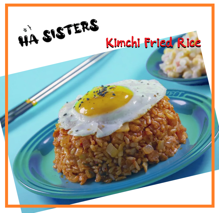 Ha Sisters' Convenient & Simple K-Lunch Box - Fried Tuna & Kimchi Rice Cooking Kits