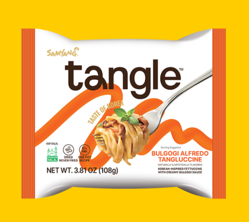 Samyang TANGLE Premium Bulgogi Alfredo Pasta (108g, 108g x 4)