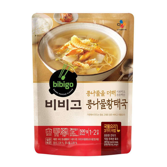CJ Bibigo Soybean and Dried Pollack Soup (500g) - CoKoYam