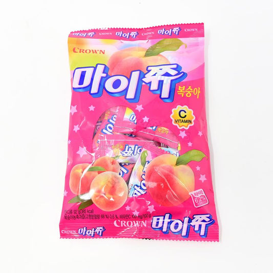 Crown Mychew Peach Jelly Candy (92g) - CoKoYam