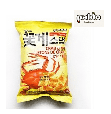 Paldo Crab Chips (50g) - CoKoYam