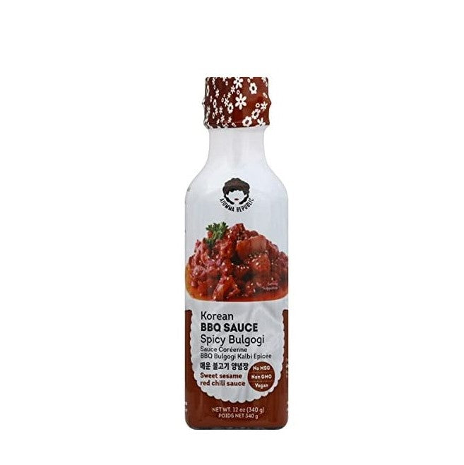 Ajumma Republic Korean Traditional Spicy BBQ Galbi & Bulgogi Sauce (328g) - COKOYAM