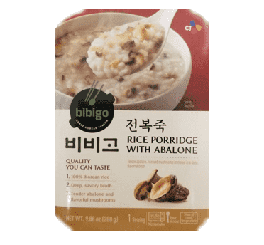 CJ Bibigo Porridge Rice w/Abalone (280g) - CoKoYam