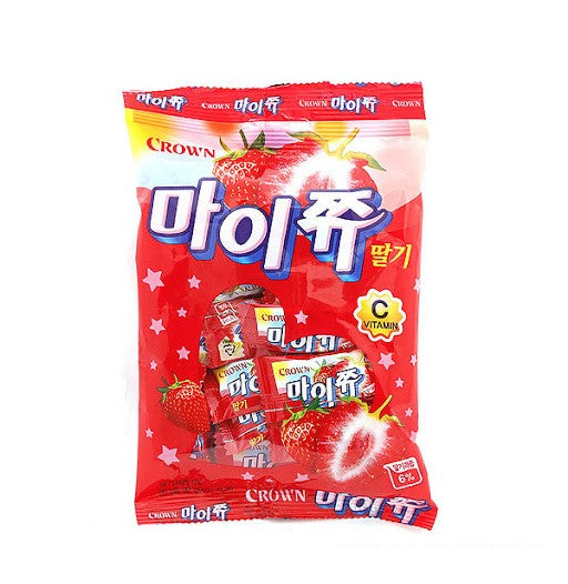 Crown Mychew Strawberry Jelly Candy (92g) - CoKoYam