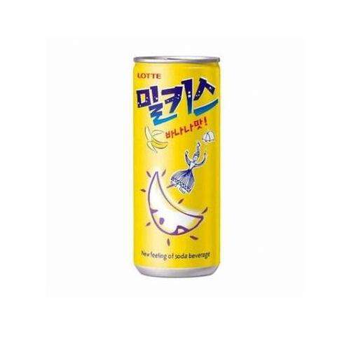 Lotte Milkis Banana Can (250ml, 250ml x 6) - CoKoYam