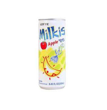 Lotte Milkis Apple Can (250ml, 250ml x 6) - CoKoYam