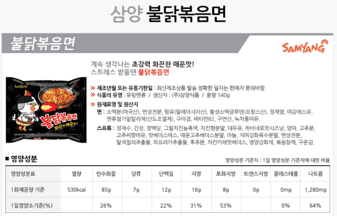 Samyang Hot Chicken Ramen Pack - Buldak Ramen (700g-5PK) - CoKoYam