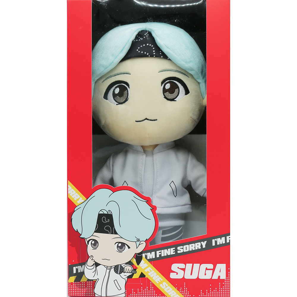 BTS Tiny Tan Character Plush Toy - Suga - COKOYAM