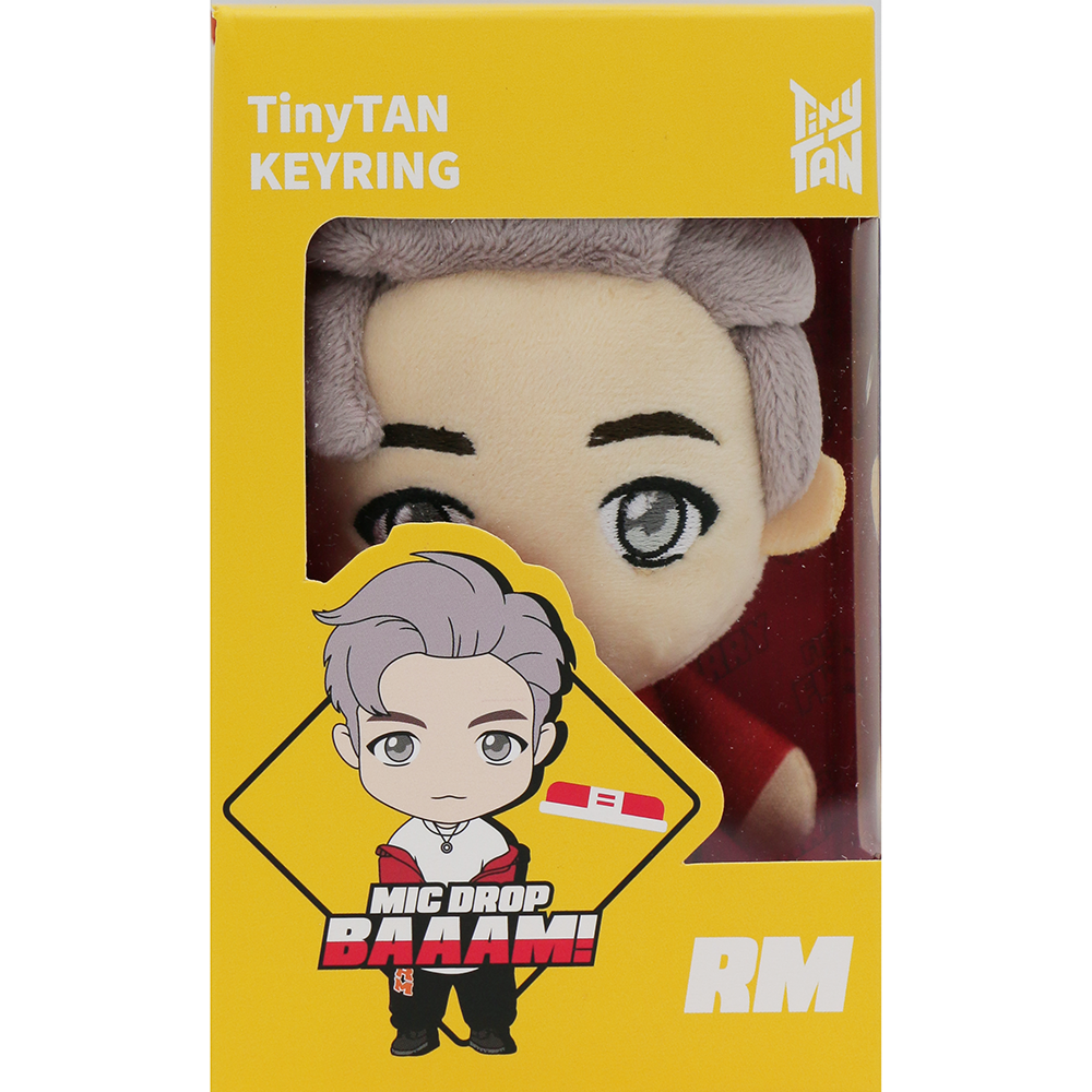 BTS Tiny Tan Character Plush Keyring - RM - COKOYAM