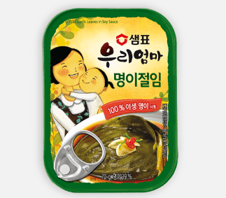 Sempio Canned Wild Garic Leaves in Soy Sauce (70g) - CoKoYam