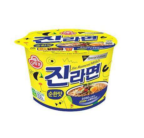 Ottogi Jin Ramen Bowl Mild (110g) - CoKoYam