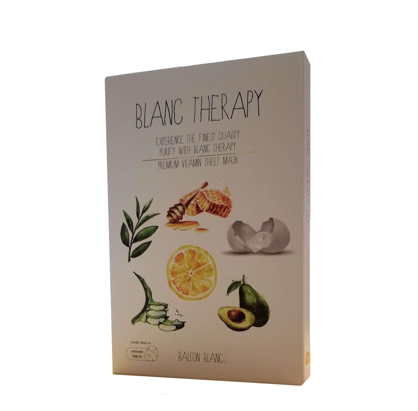 Ballon Blanc Therapy Sheet Mask 6 Combo - CoKoYam