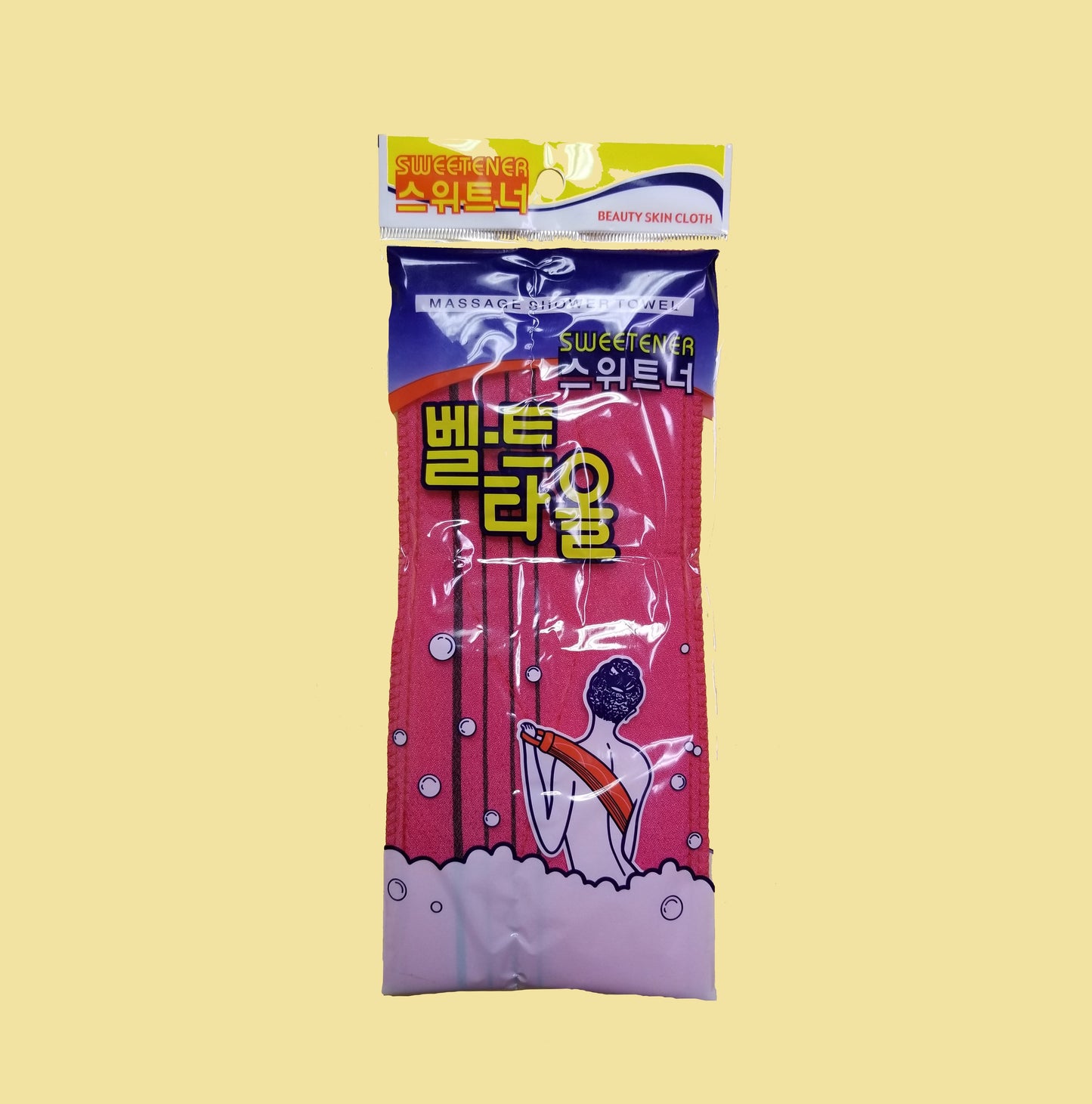 Dae Kyung Scrub Exfoliating Korean Mitt Italy Towel Belt Type - CoKoYam