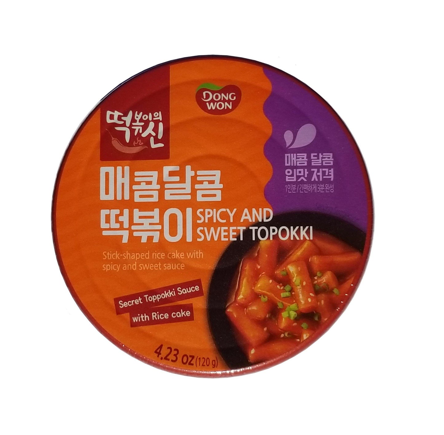 DONGWON Sweet & Spicy Topokki (God of Tteokbokki) (120g) -Tteokbokki - COKOYAM