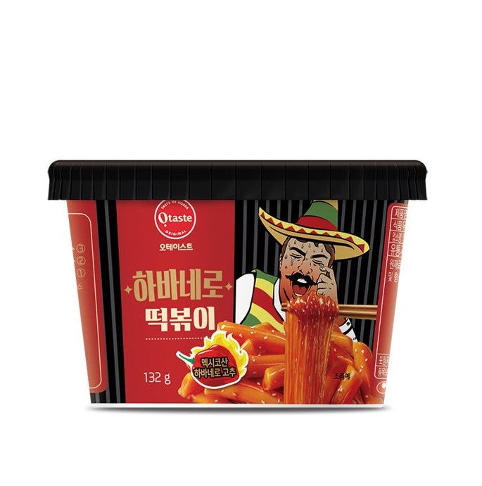 Otaste Tteokbokki w/ Glass Noodle in Habanero Spicy Sauce Bowl - (132g) - CoKoYam