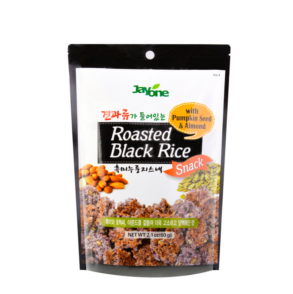 Jayone Roasted Black Rice Snack (60g) - CoKoYam