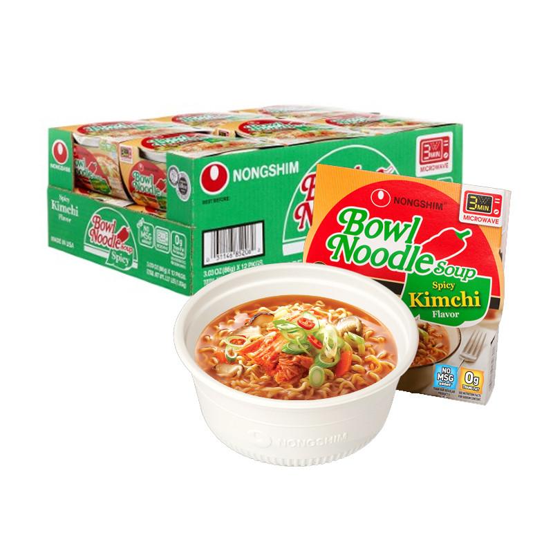 Nongshim Kimchi Noodle Spicy Bowl (86g) - CoKoYam