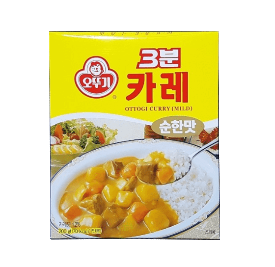 Ottogi 3 Minute Curry Sauce Mild/Medium/Spicy (190g) - CoKoYam