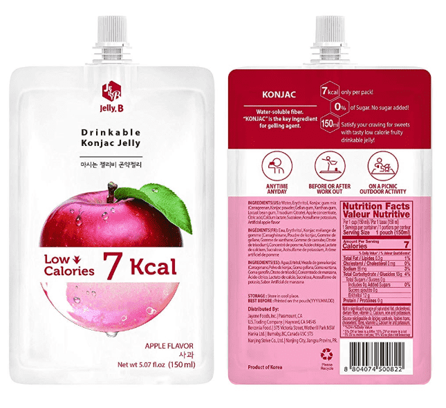 Jayone Jelly B Drinkable Konjac Jelly Apple 162g - CoKoYam