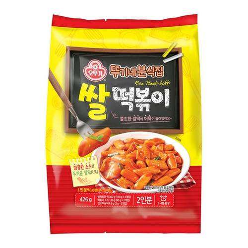 Ottogi Spicy Rice Cake Tteokbokki Pack (426g) - CoKoYam