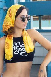 Handmade Om Yoga Prayer Shawl/Scarf 41162 - CoKoYam