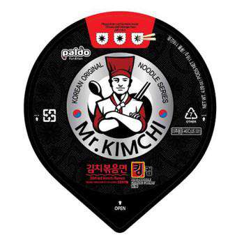 Paldo King Cup Spicy Mr. Kimchi Stir Fried Ramen (116g) - CoKoYam