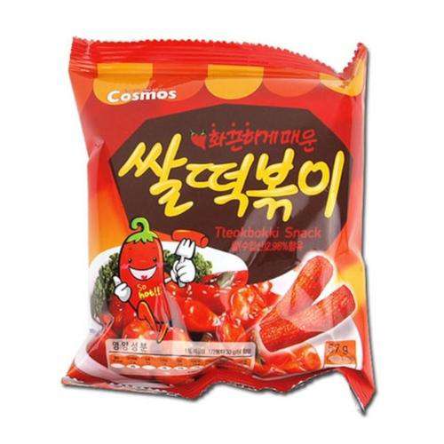 Cosmos Hot Rice Tteokbokki Snack (57g, 160g) - CoKoYam