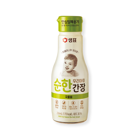 SEMPIO Mild Soy Sauce for Kids - Soup (200ml) - COKOYAM