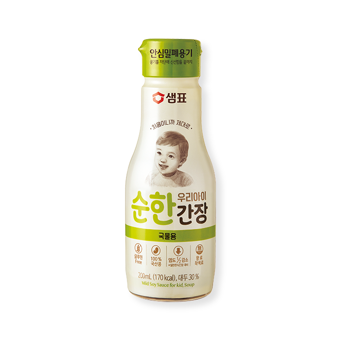 SEMPIO Mild Soy Sauce for Kids - Soup (200ml) - COKOYAM