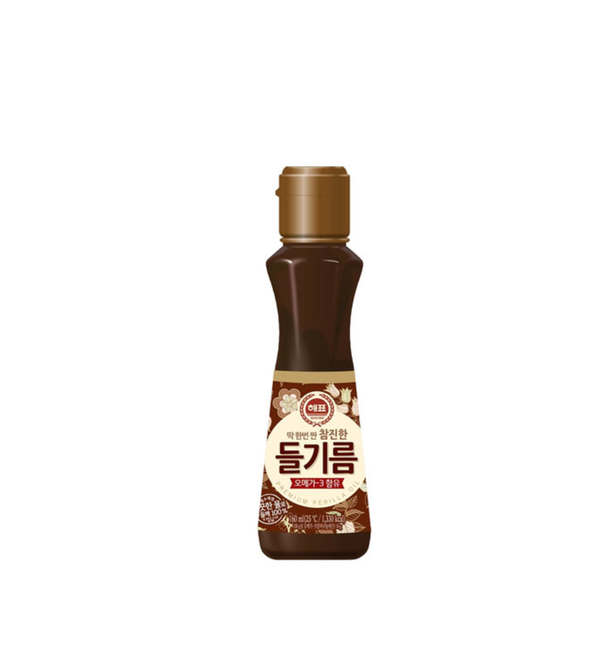Sajo HaePyo Premium Perilla Seed Oil (160ml, 5.4fl oz) - CoKoYam