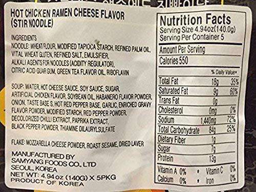 Samyang Hot Chicken Ramen Pack - Buldak Ramen (700g-5PK) - CoKoYam
