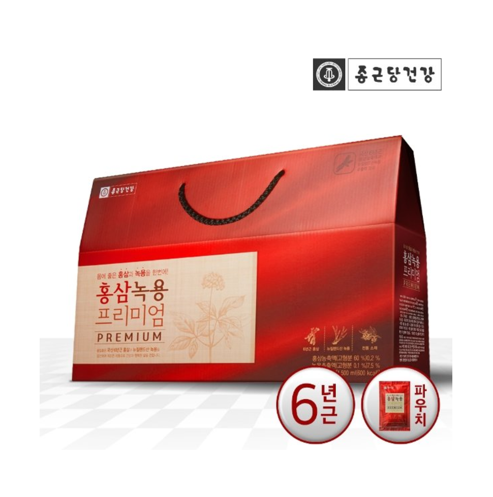 CHONG KUN DANG Red Ginseng Antler Premium Exact Pack (50ml x 30Packs) - CoKoYam