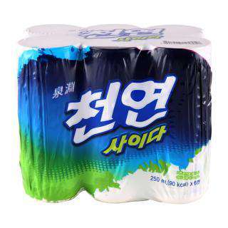 Ilwha Chunyeon Cider Can (250ml, 250ml x 6) - CoKoYam