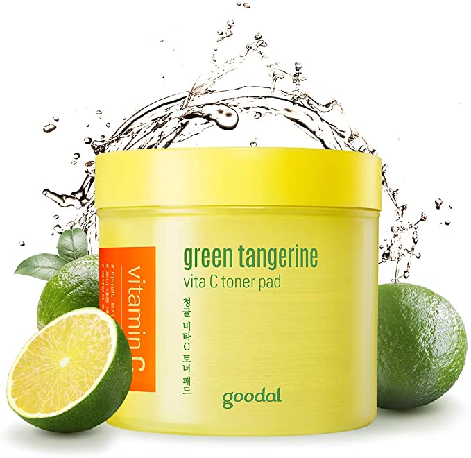 GOODAL Green Tangerine Vita C Toner Pad - CoKoYam
