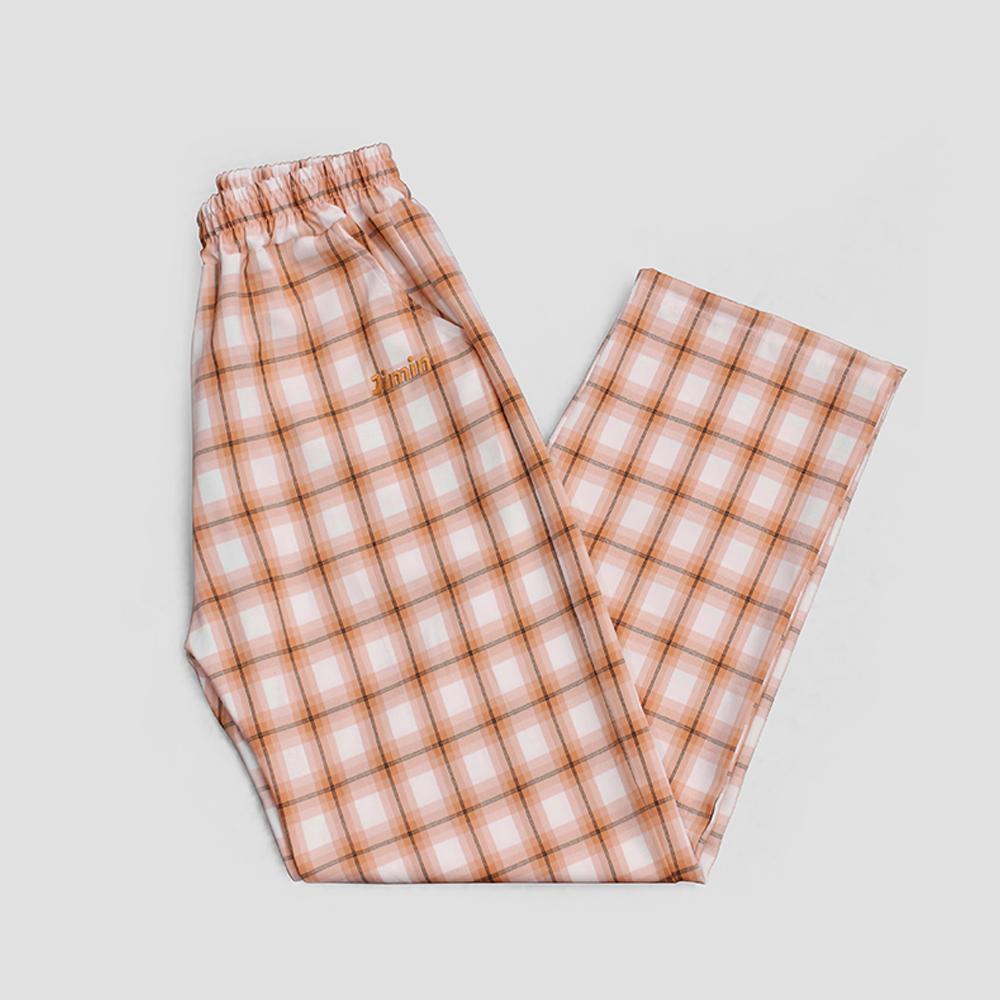 TinyTAN Official Licensed Checked Pattern Loungewear by TIYP - JIMIN - COKOYAM