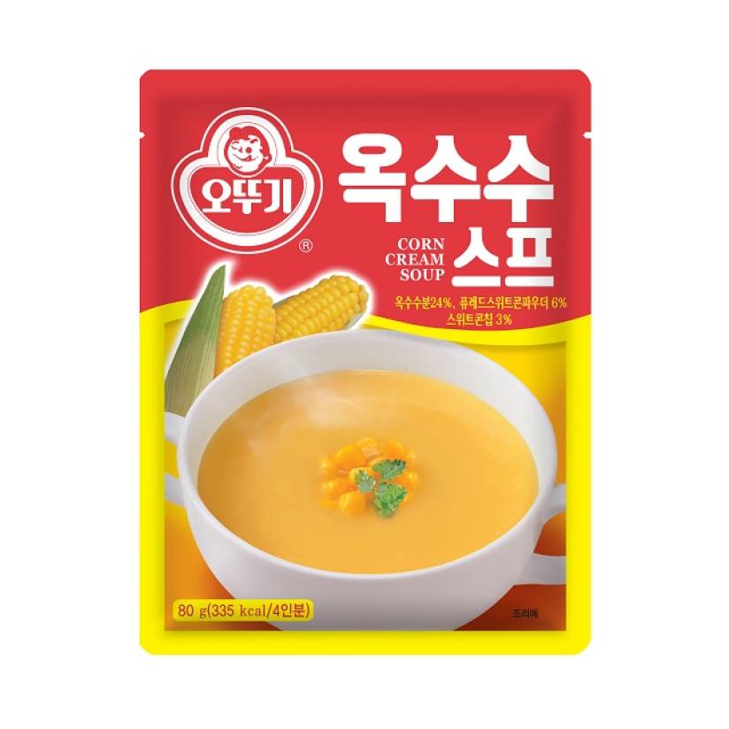 Ottogi Corn Cream Soup Mix (80g) - CoKoYam