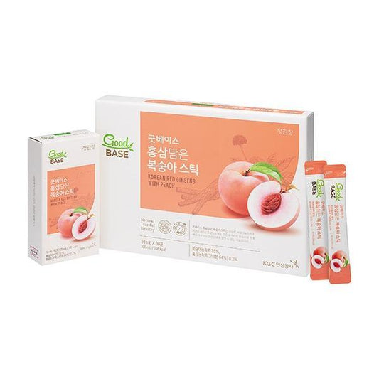 KGC Cheong Kwan Jang Good Base Red Ginseng Exact with Fruits - Stick Pouch Type (10mlx30Packs) - 4 Flavors -[Discounted Item] - CoKoYam