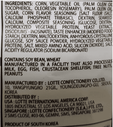 Lotte Popping Corn Chip Original (72g) - CoKoYam