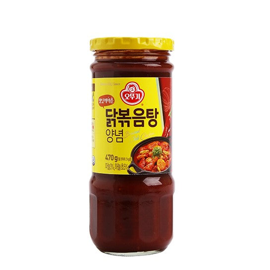Ottogi Korean Hot Spicy Chicken Stew Sauce (470g) - Dakbokkumtang Sauce - CoKoYam