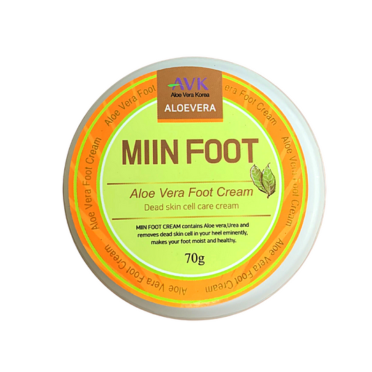 ALOE VERA KOREA Aloe Vera Foot Cream MIIN FOOT (Mi In Bal) (70g) - CoKoYam
