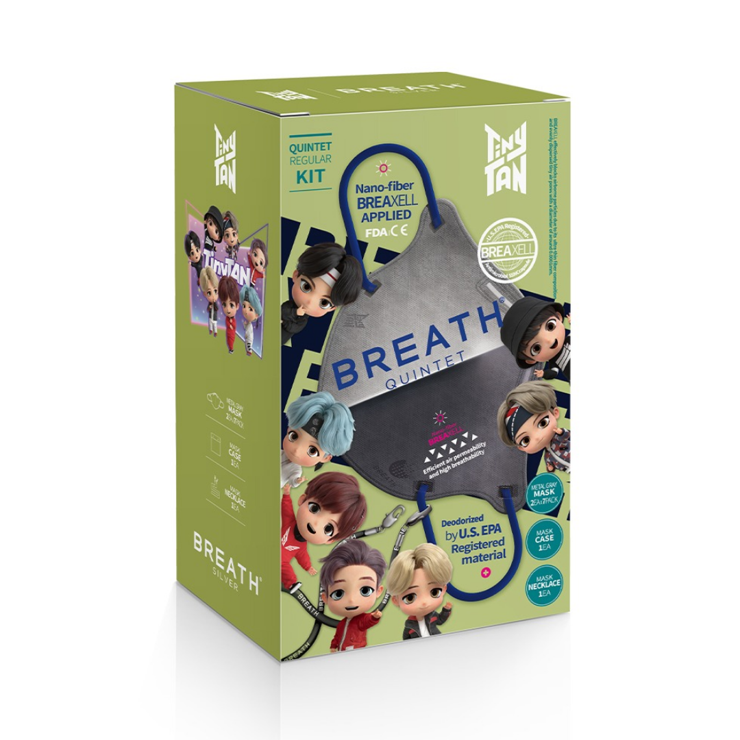 TinyTan Quintet Kit Mask Metal Gray - COKOYAM