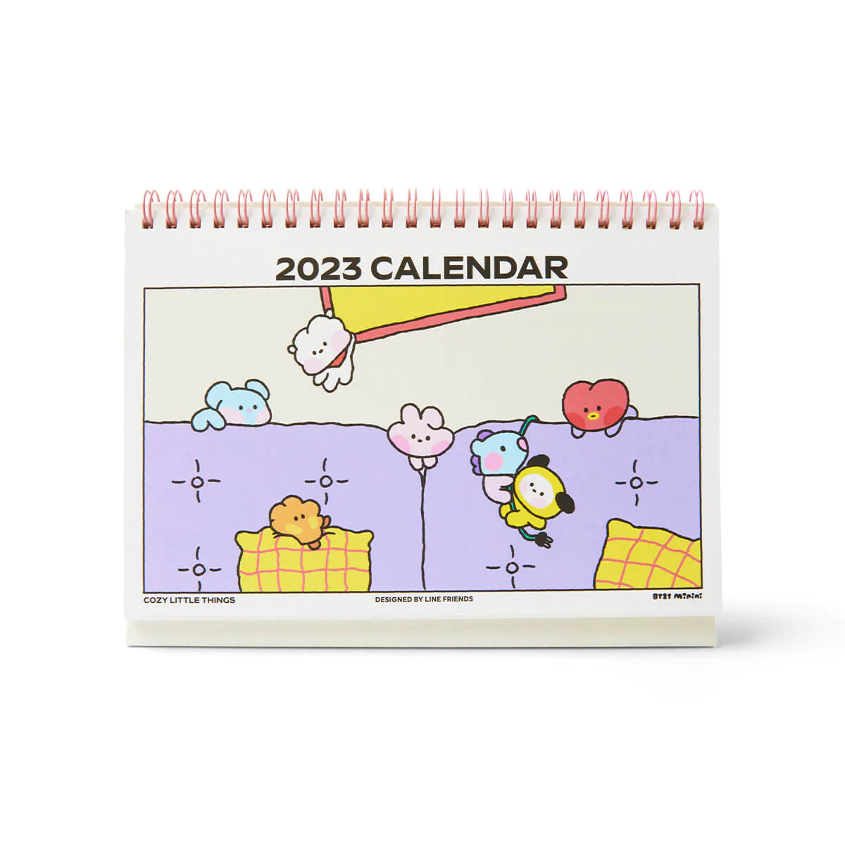 BT21 2023 MININI Desk Calendar [Pre-Order]