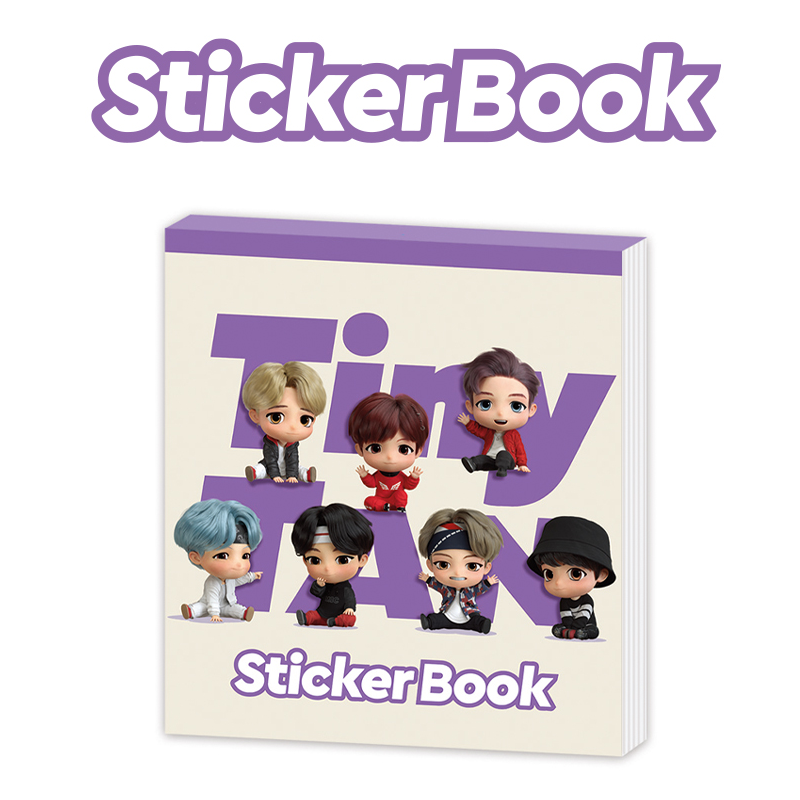 BTS TinyTAN Sticker Book - COKOYAM