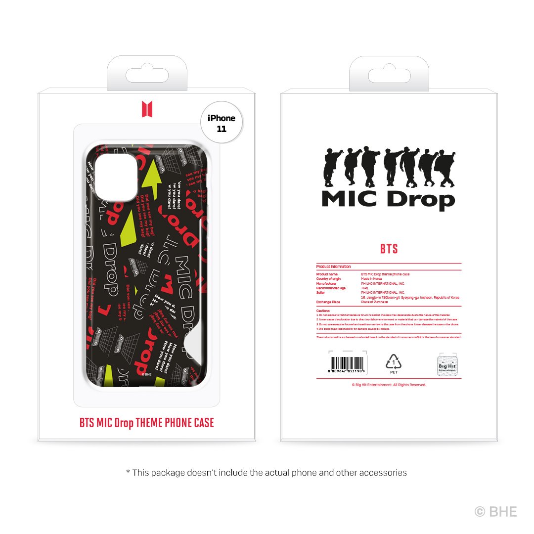 BTS MC Drop Snap iPhone 11 Case - COKOYAM