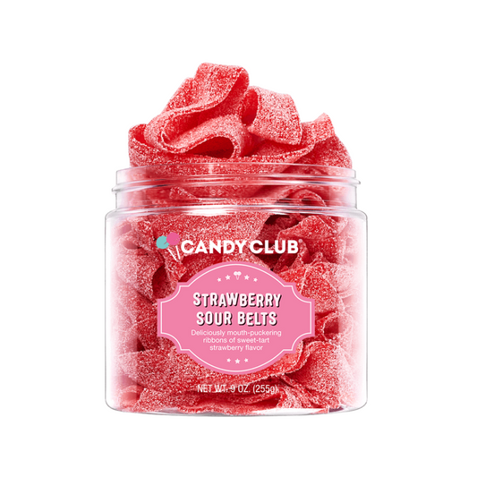 Candy Club Strawberry Sour Belts - COKOYAM