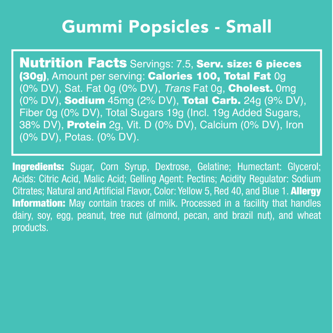 Candy Club Gummi Popsicles - COKOYAM