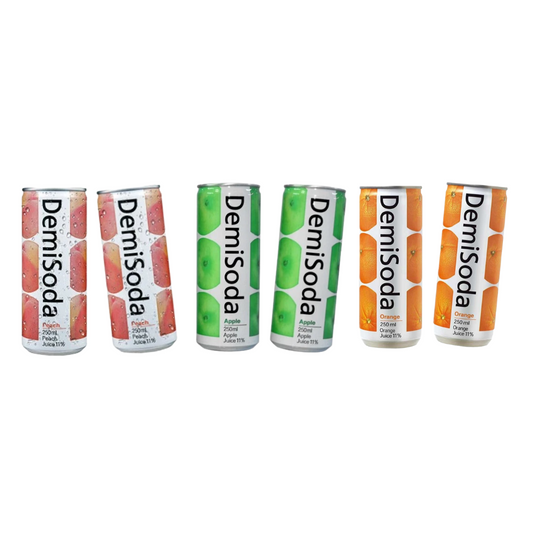 Donga Otsuka Demi Soda 3 Flavors Combo (6 x 250ml) - Maximum order: 1 - COKOYAM