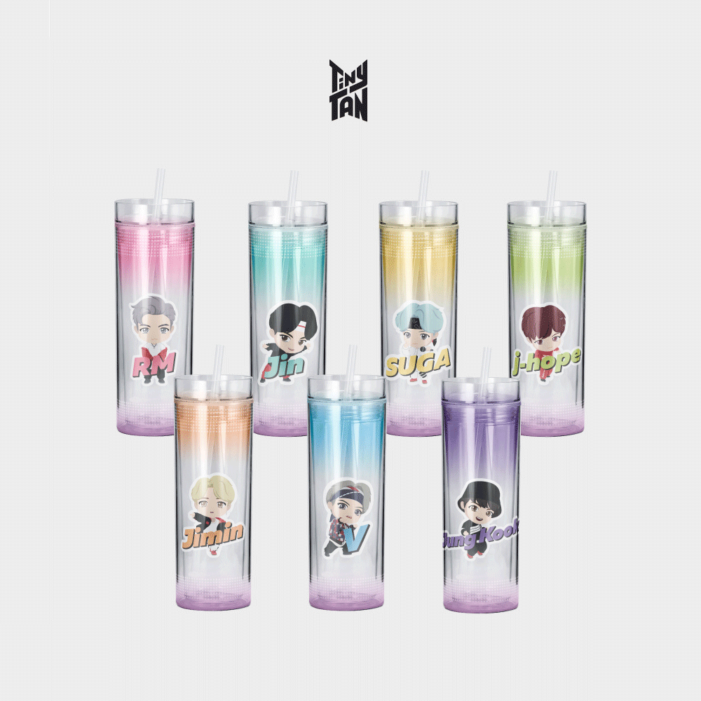 BTS TinyTAN Double Ice Tumbler - SUGA - COKOYAM