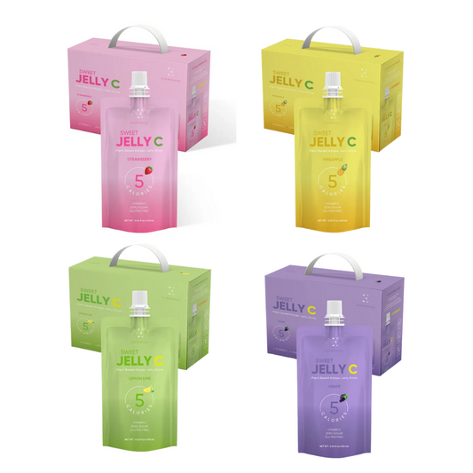 EVERYDAZE Sweet Jelly C Konjac Jelly 4 Flavors (150mlX10 Pack) - COKOYAM